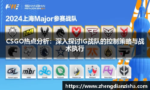 CSGO热点分析：深入探讨IG战队的控制策略与战术执行